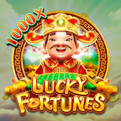 Lucky Fortunes game icon showing fortune symbols and golden coins